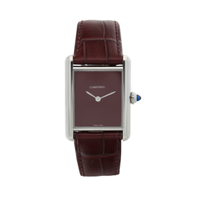 Tank Must Reference WSTA0054, a stainless steel quartz wristwatch with strap, Circa 2021