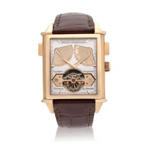 Tourbillon Magistral Reference 99710-52-131-BAEA, a rose gold manual wind wristwatch with date and power reserve