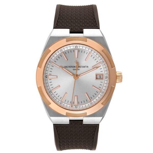 Vacheron Constantin Overseas (Reference 4500V/000M-B127). A rose gold and stainless steel automatic wristwatch with date. 2017