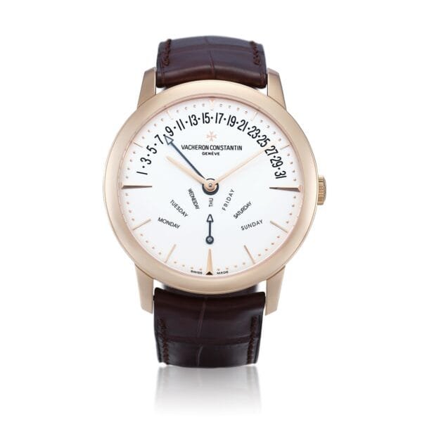 Vacheron Constantin Patrimony (Reference 86020/000R) A pink gold Bi-retrograde automatic wristwatch. circa 2007