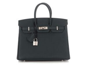 Vert Cypres Togo Birkin 25 Palladium Hardware, 2018