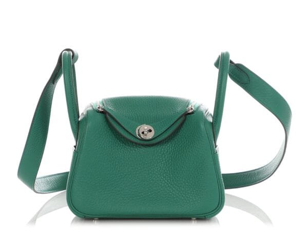 Vert Vertigo Clemence Mini Lindy 20 Palladium Hardware, 2024
