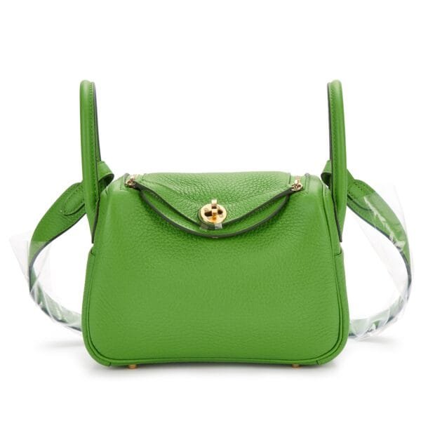 Vert Yucca Clemence Mini Lindy 20 Gold Hardware, 2023