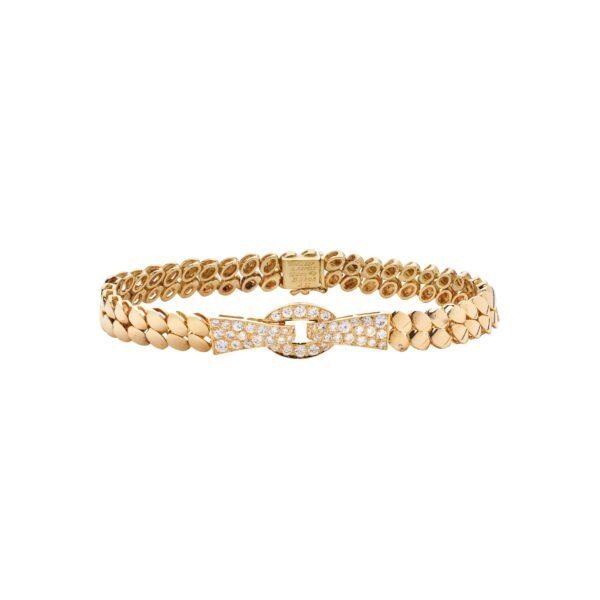 Vintage Gold and Diamond Bracelet