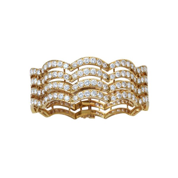 Vintage Gold and Diamond Bracelet