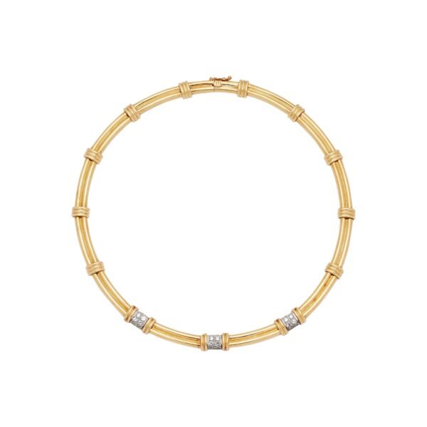 Vintage Gold and Diamond Necklace