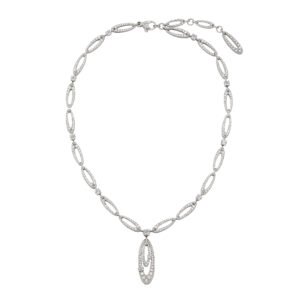 White Gold and Diamond Elysia Necklace