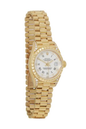 Rolex 18K Yellow Gold & Diamond Datejust 79188 26mm