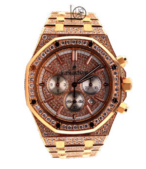 Audemars Piguet Royal Oak 41mm Chronograph Diamonds 26320OR.OO.1220OR.02 MINT