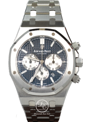 Audemars Piguet Royal Oak Blue Chronograph 41mm 26331ST.OO.1220ST.01 B/P UNWORN