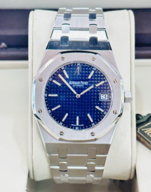 Audemars Piguet Royal Oak Blue Jumbo Extra Thin 39mm 15202ST.OO.0944ST.03 B/PPR