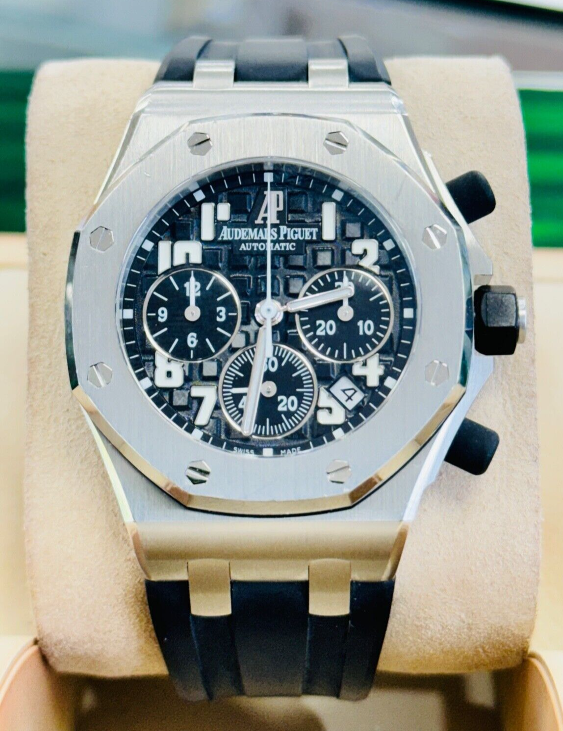 Audemars Piguet Royal Oak Offshore Chronograph 26283ST 37 Black Dial Steel Watch