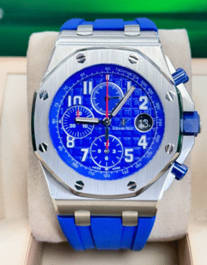 Audemars Piguet Royal Oak Offshore Chronograph "Indigo" Blue Dial Watch 26470ST