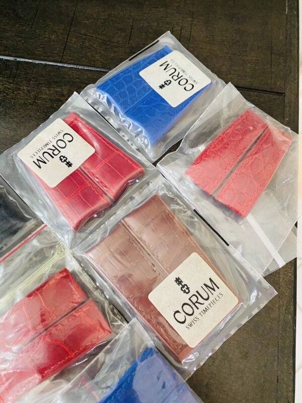 Authentic New Corum Bubble Bands For Ladies or Men’s 24mm Or 19mm Size