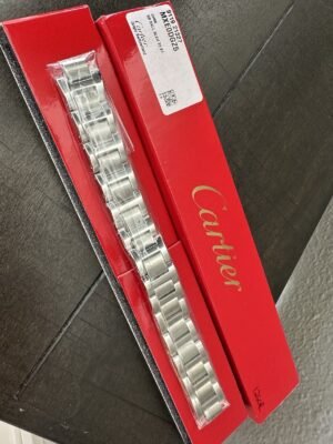 Brand New OEM Cartier Ballon Bleu Stainless Steel Bracelet For 33mm Models