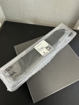 Brand New OEM Rolex 19mm X 16mm Black Crocodile Band