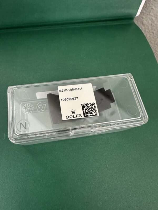Brand New OEM Rolex Daytona Oysterflex 20MM Black Rubber Band 350501 Size D