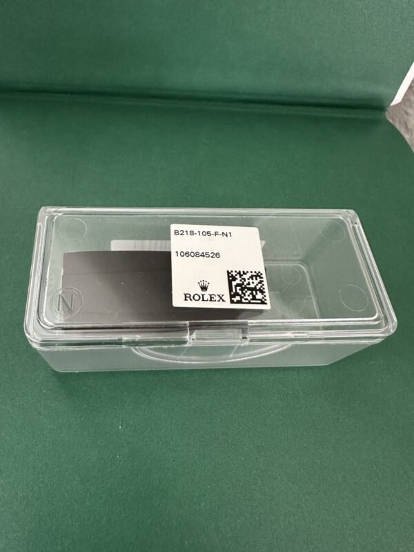 Brand New OEM Rolex Daytona Oysterflex 20MM Black Rubber Band 350501 Size F