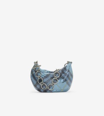 Chainmail Bag in Flood - Women | Burberry® Official