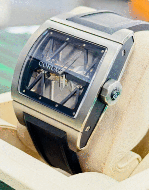Corum Ti-Bridge 007.400.04/0F81 Dual Skeletonize Limited Edition Manual Watch