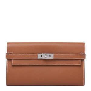 Epsom Kelly Longue Wallet Gold