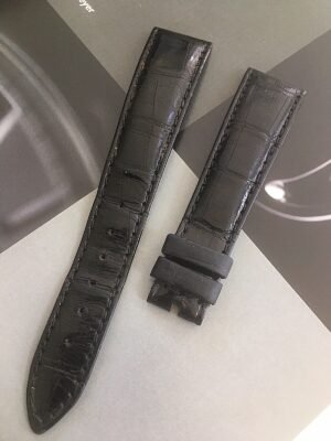 Factory Original $650 Breguet 18mm X 14mm Black Crocodile Band Swiss Made