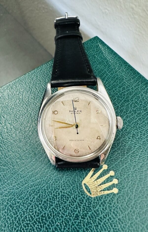 Men’s Vintage 1946 Rolex Ref 4365 33mm Stainless Oyster Precision Watch