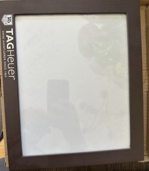 New In Box TAG Heuer Picture Photo Frame 8 X 10 Inches