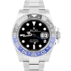 NEW OLD STOCK PAPERS Rolex GMT-Master II BATMAN Oyster 40mm 126710BLNR Watch BOX