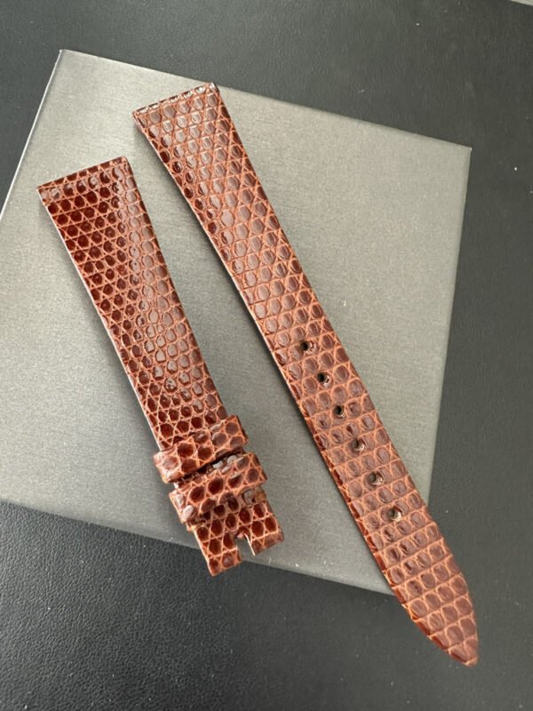New Old Stock Patek Philippe 18mm Brown Leather Watch Strap Band