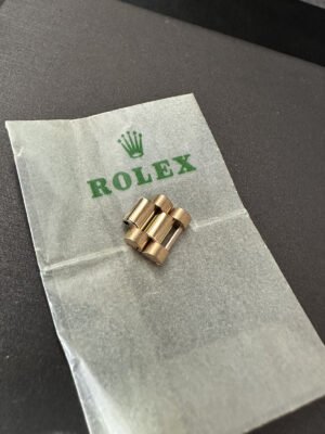New Old Stock ROLEX Ladies President Link 18K Yellow Gold 10mm