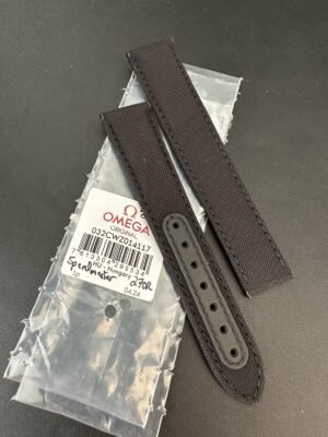 Omega Speedmaster 20mm X 16mm Leather & Rubber Watch Strap Band