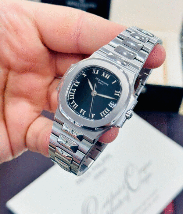 Patek Philippe Nautilus 3800/1A-001 Black Dial Watch Box and Papers