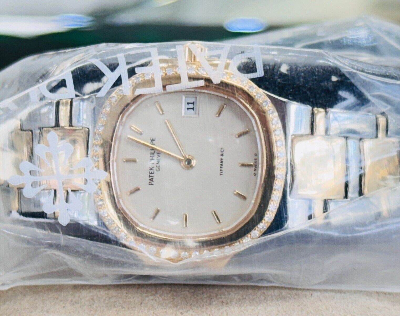 Patek Philippe Nautilus Two Tone 4700/62 “Tiffany & Co Dial” Serviced BY PATEK