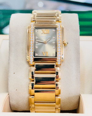Patek Philippe Twenty 4 Rose Gold 4910-11R Gray Diamond Dial Women's Watch
