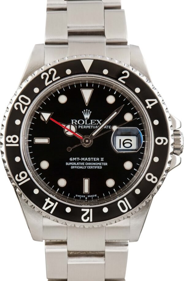 Pre-Owned Men's Rolex GMT-Master II Model 16710