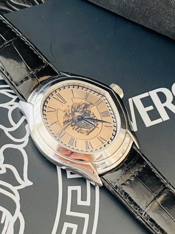 Rare Mens Franck Muller for Versace Limited Edition Medusa Watch 37mm Box Papers