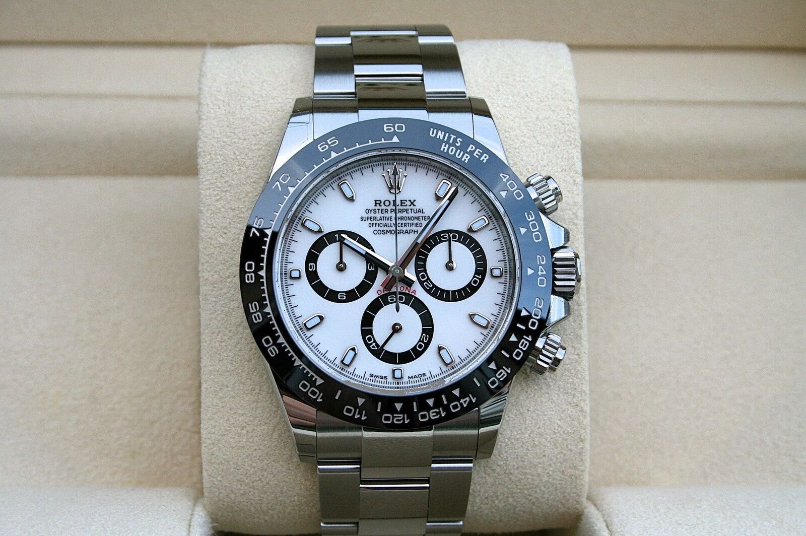 ROLEX 116500 DAYTONA COSMOGRAPH PANDA WATCH
