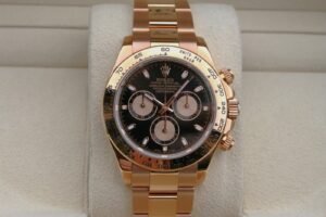 ROLEX 116505 DAYTONA COSMOGRAPH WATCH 18K ROSE GOLD