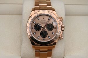 ROLEX 116505 DAYTONA COSMOGRAPH WATCH 18K ROSE GOLD