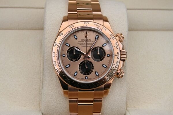 ROLEX 116505 DAYTONA COSMOGRAPH WATCH 18K ROSE GOLD