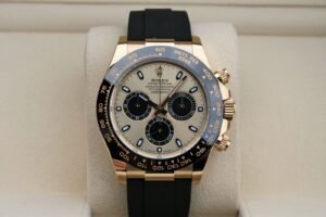 ROLEX 116518 DAYTONA COSMOGRAPH OYSTERFLEX WATCH NIB