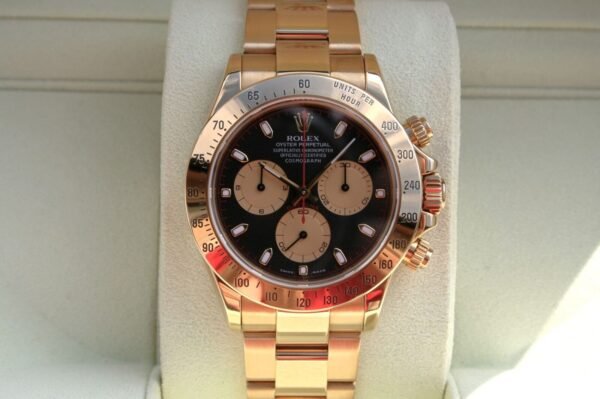 ROLEX 116528 DAYTONA COSMOGRAPH WATCH 18K YG PAUL NEWMAN