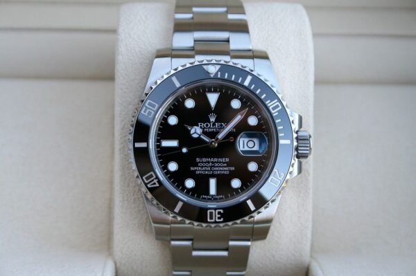 ROLEX 116610 SUBMARINER BLACK DATE WATCH 40MM