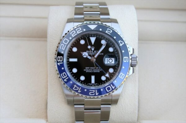 ROLEX 116710BLNR GMT MASTER II BATMAN NIB