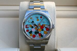 ROLEX 124300 OYSTER PERPETUAL CELEBRATION DIAL NIB