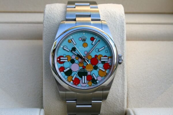 ROLEX 124300 OYSTER PERPETUAL CELEBRATION DIAL NIB