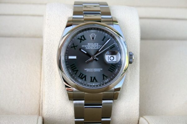 ROLEX 126200 DATEJUST WATCH WIMBLEDON OYSTER NIB