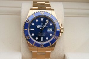 ROLEX 126618 SUBMARINER BLUE 18K YELLOW GOLD