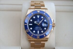 ROLEX 126618 SUBMARINER BLUE 18K YELLOW GOLD